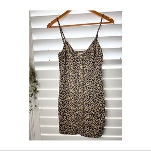 Redberry Fashion leopard print mini dress